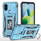 For Xiaomi Redmi A1 Armor PC + TPU Camera Shield Phone Case(Light Blue) - 1