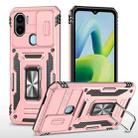 For Xiaomi Redmi A1 Armor PC + TPU Camera Shield Phone Case(Rose Gold) - 1