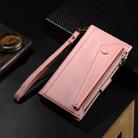 For iPhone 16 ESEBLE Retro Frosted RFID Flip Leather Phone Case(Rose Gold) - 2