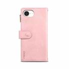 For iPhone 16e ESEBLE Retro Frosted RFID Flip Leather Phone Case(Rose Gold) - 3