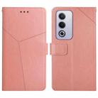 For OPPO A80 EU / A3 Pro Global Y-shaped Pattern Flip Leather Phone Case(Pink) - 1