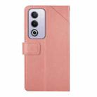 For OPPO A80 EU / A3 Pro Global Y-shaped Pattern Flip Leather Phone Case(Pink) - 3