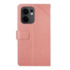 For OPPO Reno13 F 4G / 5G Y-shaped Pattern Flip Leather Phone Case(Pink) - 3
