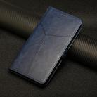 For OPPO Reno13 Global Y-shaped Pattern Flip Leather Phone Case(Blue) - 2