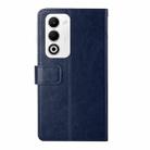 For OPPO A5 5G Global Y-shaped Pattern Flip Leather Phone Case(Blue) - 3