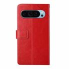 For Google Pixel 9 Pro XL Y-shaped Pattern Flip Leather Phone Case(Red) - 3