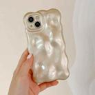 For iPhone 16 Plus Wave Bubbles TPU Phone Case(Champagne Gold) - 3
