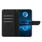 For OPPO Reno13 Global Stitching Embossed Leather Phone Case(Black) - 3