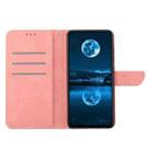 For Honor 400 Global 156.5mm Stitching Embossed Leather Phone Case(Pink) - 3