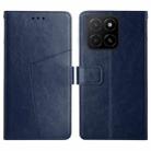 For Honor X5b 4G / X5b Plus 4G Y-shaped Pattern Flip Leather Phone Case(Blue) - 1