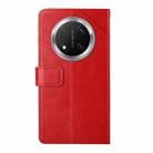 For Honor X9c Y-shaped Pattern Flip Leather Phone Case(Red) - 3