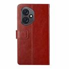 For Honor 400 Global 156.5mm Y-shaped Pattern Flip Leather Phone Case(Brown) - 3