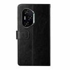 For Honor 400 Pro Global 160.8mm Y-shaped Pattern Flip Leather Phone Case(Black) - 3