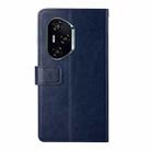 For Honor 400 Pro Global 160.8mm Y-shaped Pattern Flip Leather Phone Case(Blue) - 3