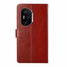 For Honor 400 Pro Global 160.8mm Y-shaped Pattern Flip Leather Phone Case(Brown) - 3