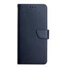 For Honor 90 HT02 Genuine Leather Fingerprint-proof Flip Phone Case(Blue) - 2