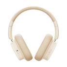 Baseus Bowie Series H1i Over-Ear Noise Reduction Bluetooth Headphone(Beige) - 2