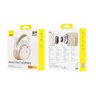 Baseus Bowie Series H1i Over-Ear Noise Reduction Bluetooth Headphone(Beige) - 3