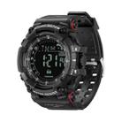 SPOVAN PR2 Men Multifunctional Waterproof Bluetooth Smart Electronic Watch(Black) - 1