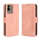 For Aiwa Phone B-2 JA3-SMP0602 Skin Feel Calf Texture Card Slots Leather Phone Case(Pink) - 2
