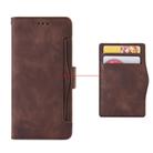 For Aiwa Phone B-2 JA3-SMP0602 Skin Feel Calf Texture Card Slots Leather Phone Case(Brown) - 3