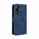 For HTC U24 Pro Skin Feel Calf Texture Card Slots Leather Phone Case(Blue) - 3