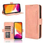 For Cubot Note 21 Skin Feel Calf Texture Card Slots Leather Phone Case(Pink) - 1