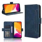 For Cubot Note 21 Skin Feel Calf Texture Card Slots Leather Phone Case(Blue) - 1