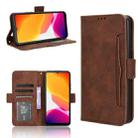 For Cubot Note 21 Skin Feel Calf Texture Card Slots Leather Phone Case(Brown) - 1