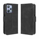 For Blackview A53 / A53 Pro Skin Feel Calf Texture Card Slots Leather Phone Case(Black) - 2