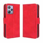 For Blackview A53 / A53 Pro Skin Feel Calf Texture Card Slots Leather Phone Case(Red) - 2
