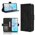 For Blackview Oscal C70 Skin Feel Calf Texture Card Slots Leather Phone Case(Black) - 1