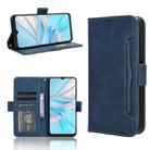 For Blackview Oscal C70 Skin Feel Calf Texture Card Slots Leather Phone Case(Blue) - 1