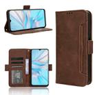 For Blackview Oscal C70 Skin Feel Calf Texture Card Slots Leather Phone Case(Brown) - 1