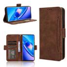 For Blackview A200 Pro Skin Feel Calf Texture Card Slots Leather Phone Case(Brown) - 1