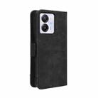 For Blackview Color 8 / Oscal Modern 8 Skin Feel Calf Texture Card Slots Leather Phone Case(Black) - 3