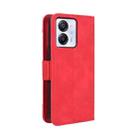 For Blackview Color 8 / Oscal Modern 8 Skin Feel Calf Texture Card Slots Leather Phone Case(Red) - 3