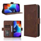 For Blackview Color 8 / Oscal Modern 8 Skin Feel Calf Texture Card Slots Leather Phone Case(Brown) - 1