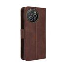 For Blackview Shark 8 / Oscal Tiger 12 Skin Feel Calf Texture Card Slots Leather Phone Case(Brown) - 3
