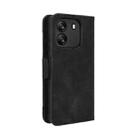 For Blackview Wave 6C Skin Feel Calf Texture Card Slots Leather Phone Case(Black) - 3