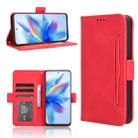 For Blackview Shark 9 Skin Feel Calf Texture Card Slots Leather Phone Case(Red) - 1