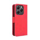 For Blackview Shark 9 Skin Feel Calf Texture Card Slots Leather Phone Case(Red) - 3