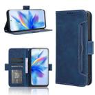 For Blackview Shark 9 Skin Feel Calf Texture Card Slots Leather Phone Case(Blue) - 1