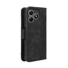 For Blackview Wave 8 / 8C / Oscal Flat 2 Skin Feel Calf Texture Card Slots Leather Phone Case(Black) - 3