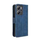 For Blackview Oscal Tiger 13 Skin Feel Calf Texture Card Slots Leather Phone Case(Blue) - 3