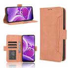 For Nokia G42 5G Skin Feel Calf Texture Card Slots Leather Phone Case(Pink) - 1