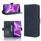 For Nokia G42 5G Skin Feel Calf Texture Card Slots Leather Phone Case(Blue) - 1
