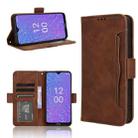 For Nokia C210 Skin Feel Calf Texture Card Slots Leather Phone Case(Brown) - 1