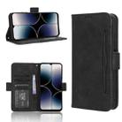 For Ulefone Note 16 Pro Skin Feel Calf Texture Card Slots Leather Phone Case(Black) - 1