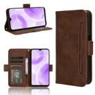 For Ulefone Note 15 Skin Feel Calf Texture Card Slots Leather Phone Case(Brown) - 1